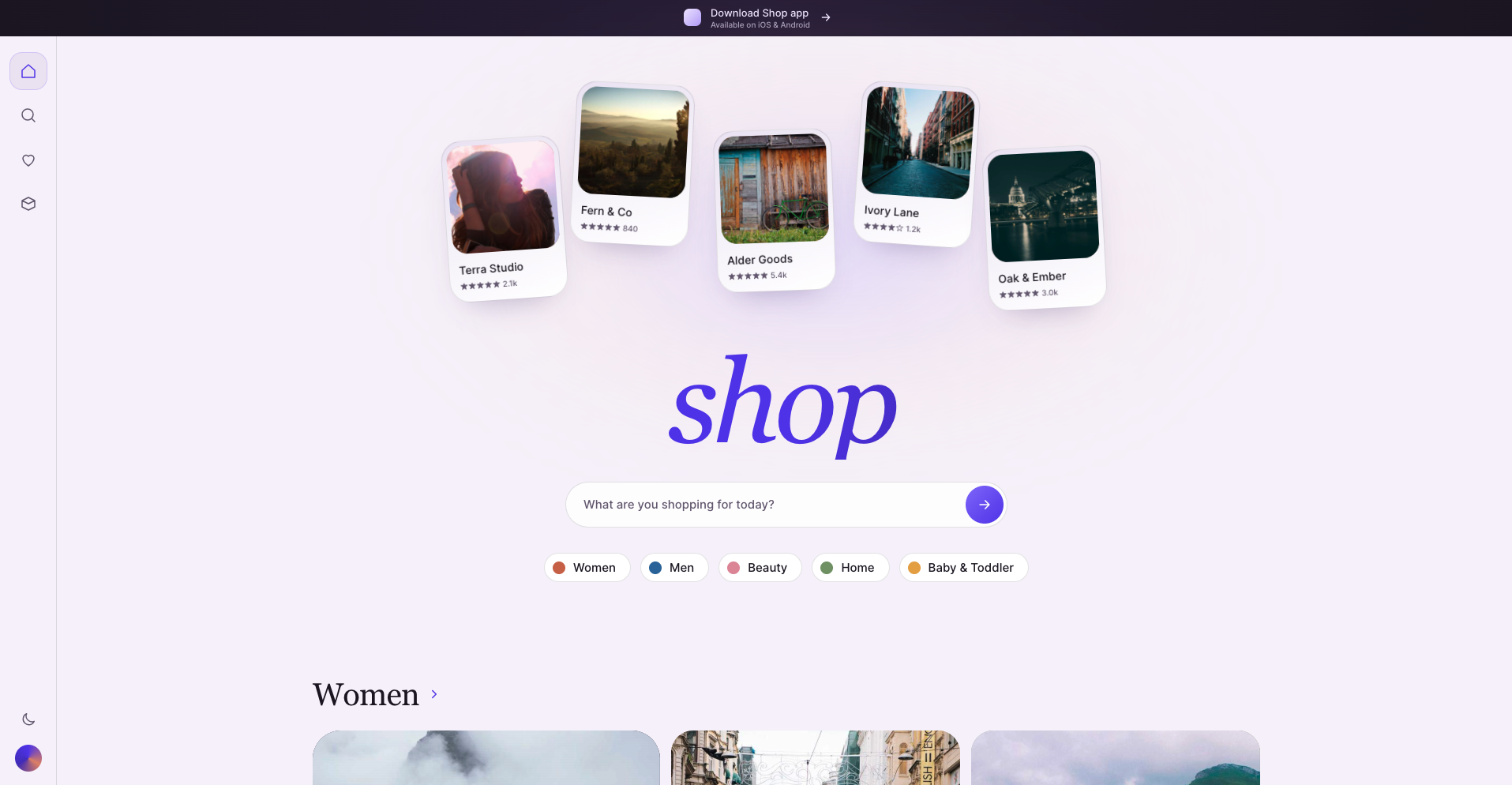 Shop Store preview